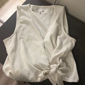 Madewell linen type shirt